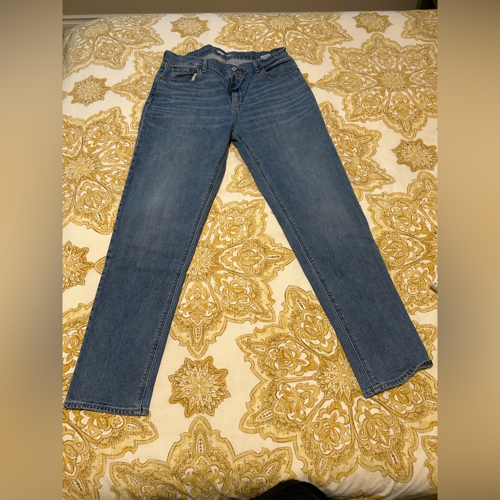 Old Navy Blue Straight Leg Jeans
